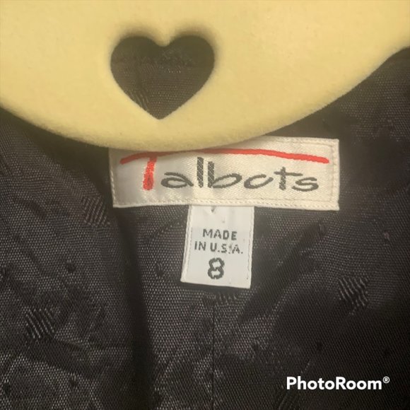 Talbots Charcoal Gray Tuxedo Blazer - Picture 2 of 6